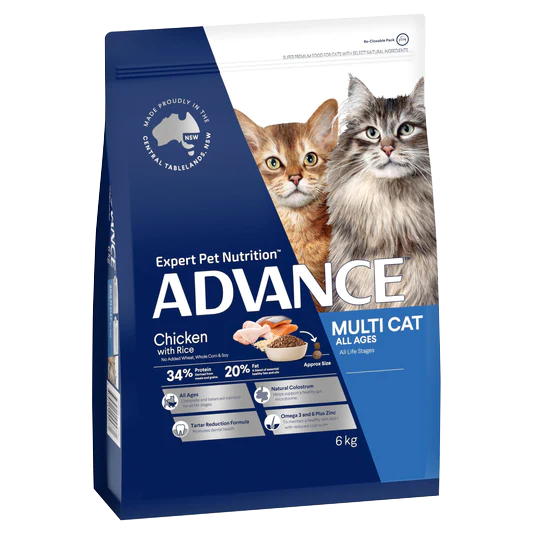 ADVANCE™ Multi Cat Chicken & Salmon with Rice