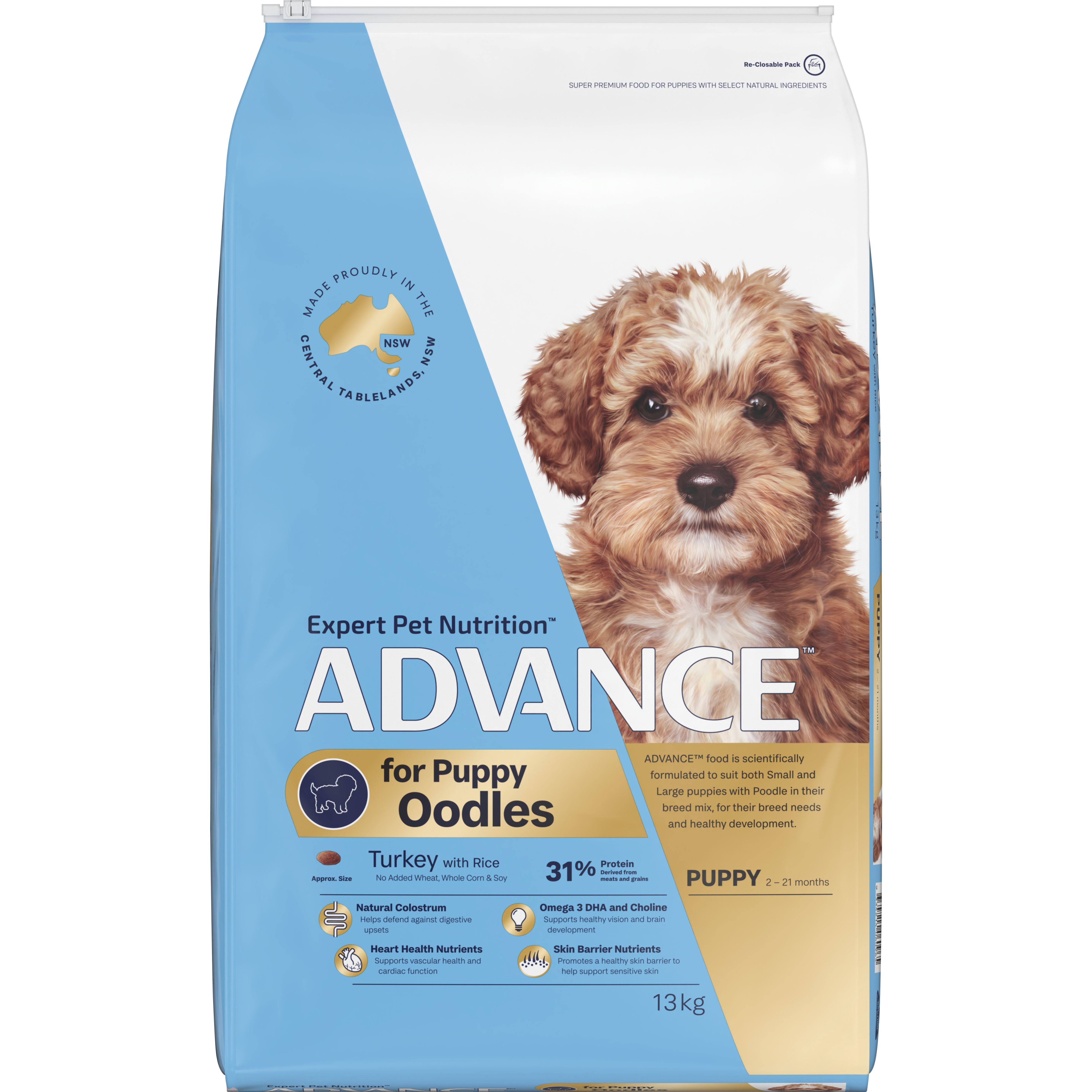 ADVANCE™ Oodles Puppy Turkey with Rice