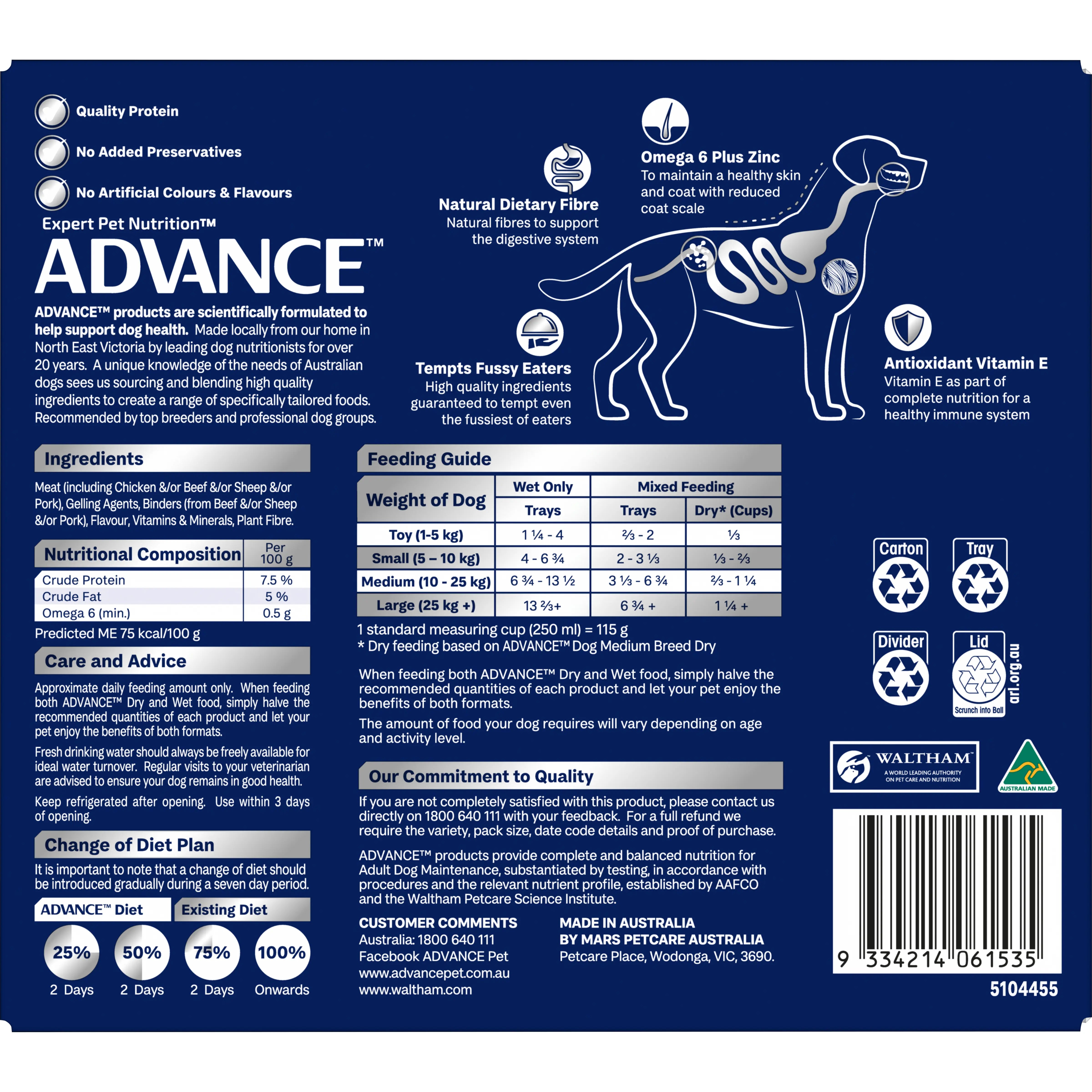 ADVANCE™ Adult All Breed Chicken Casserole
