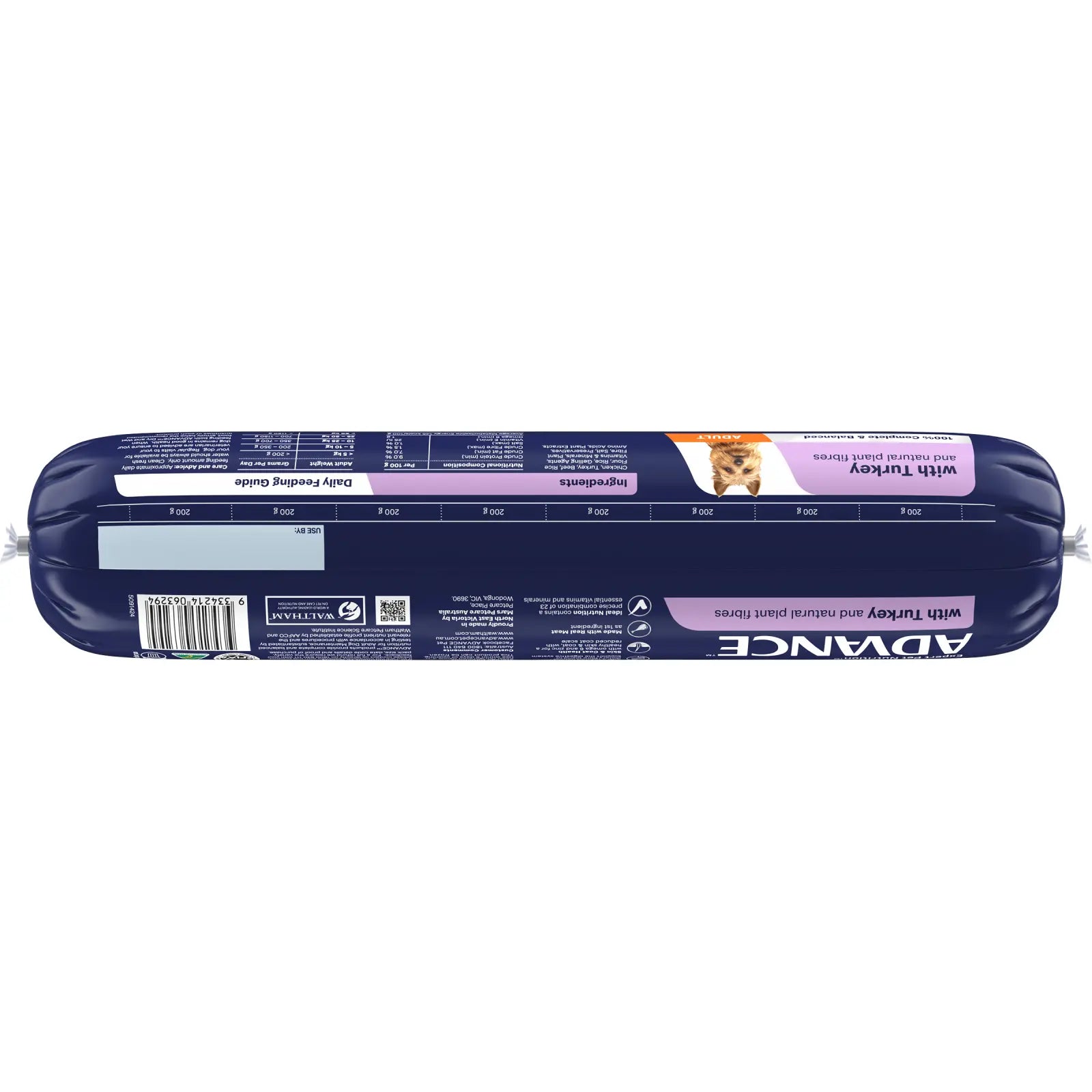 ADVANCE™ Adult Wet Dog Food with Turkey Roll 2kg