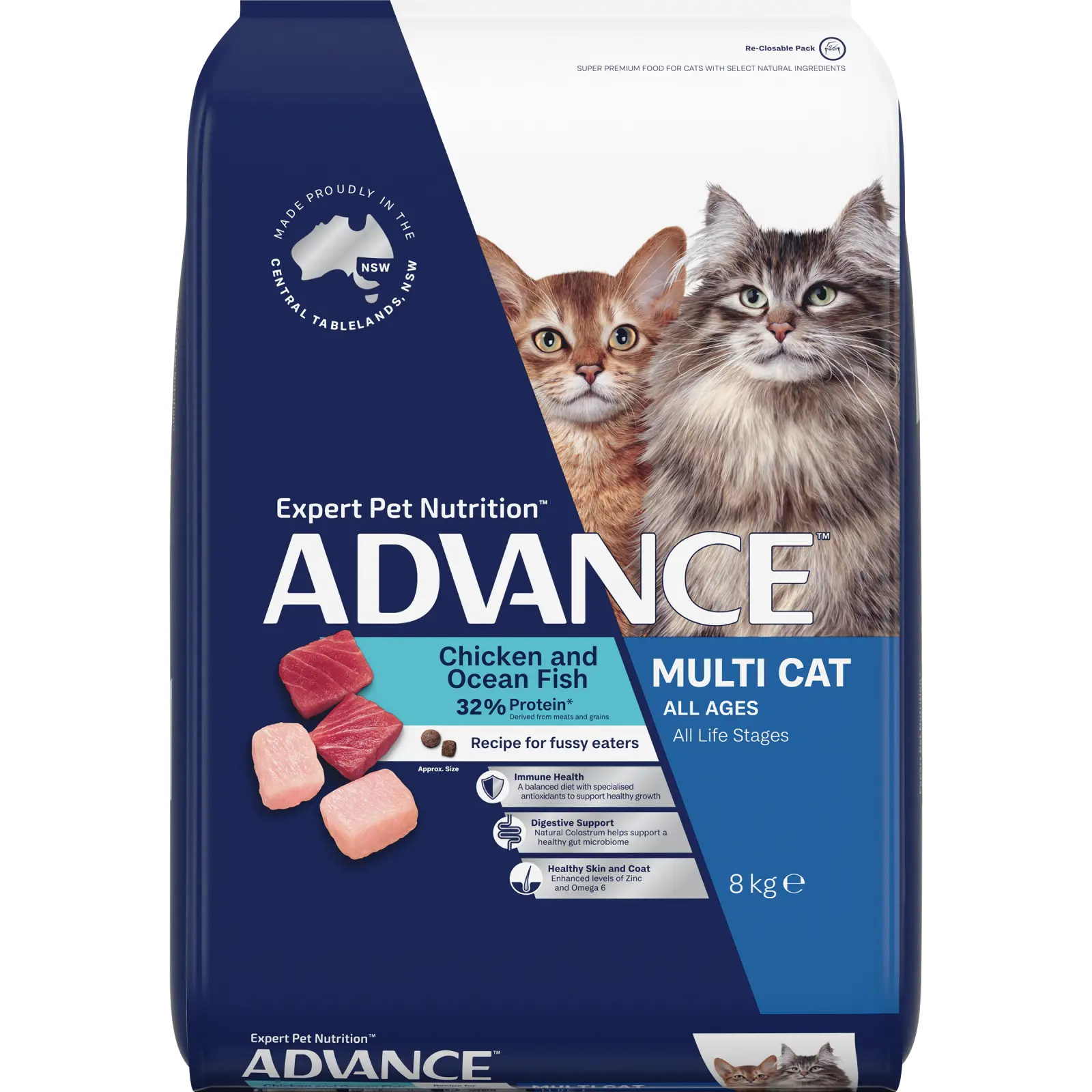 ADVANCE™ Multi Cat Chicken & Ocean Fish