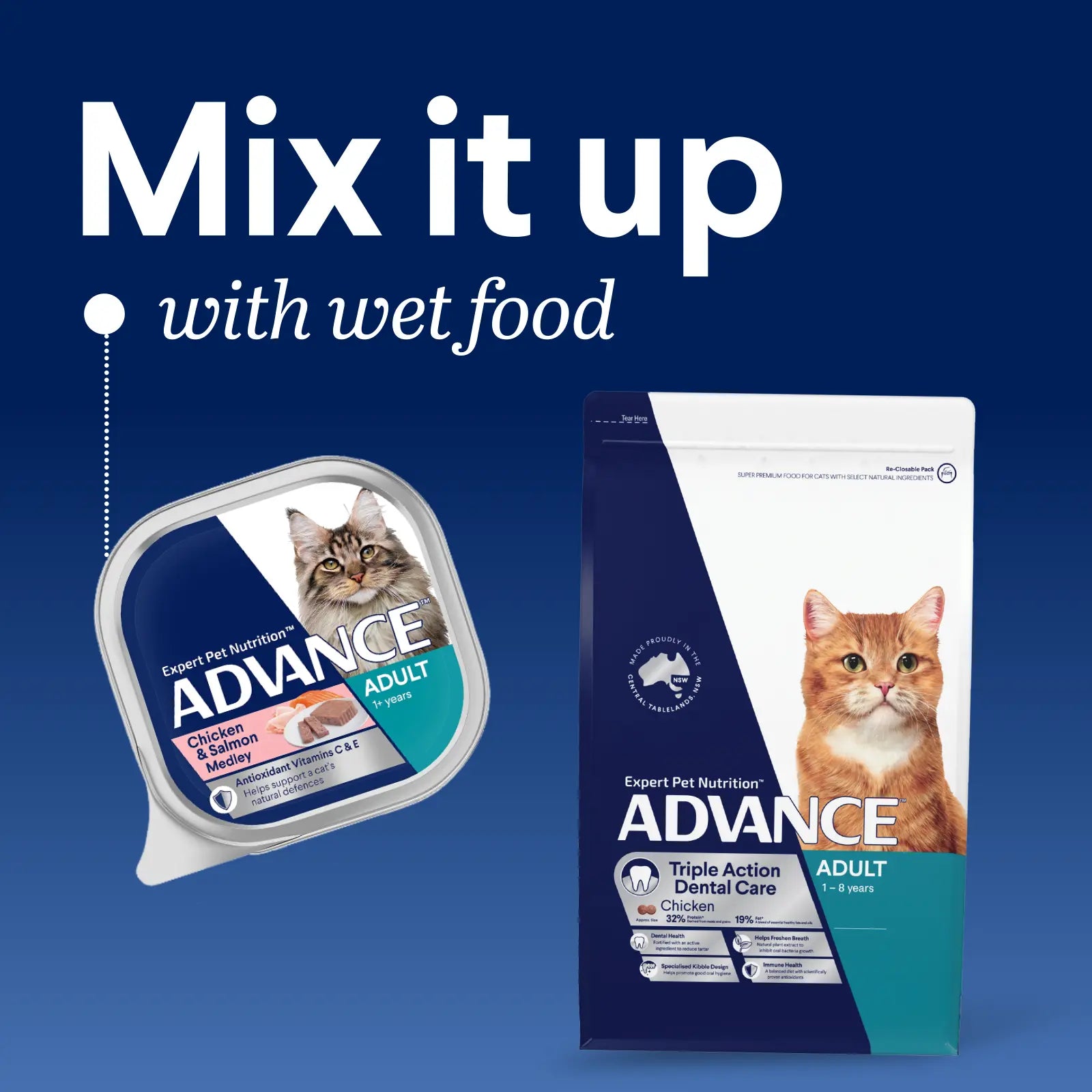 ADVANCE™ Triple Action Dental Care Adult Chicken