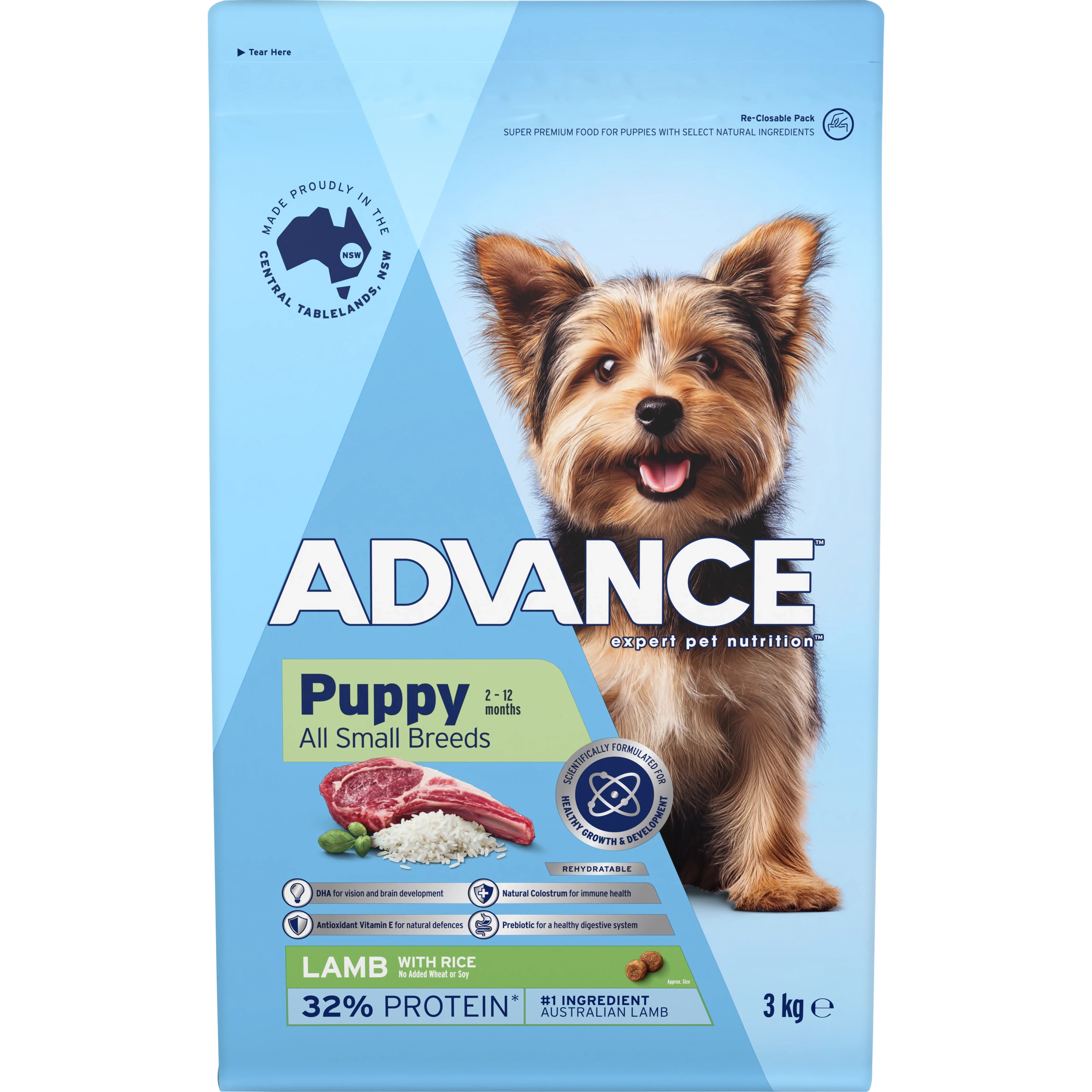 ADVANCE™ Puppy Small Breeds Dry Dog Food Lamb & Rice