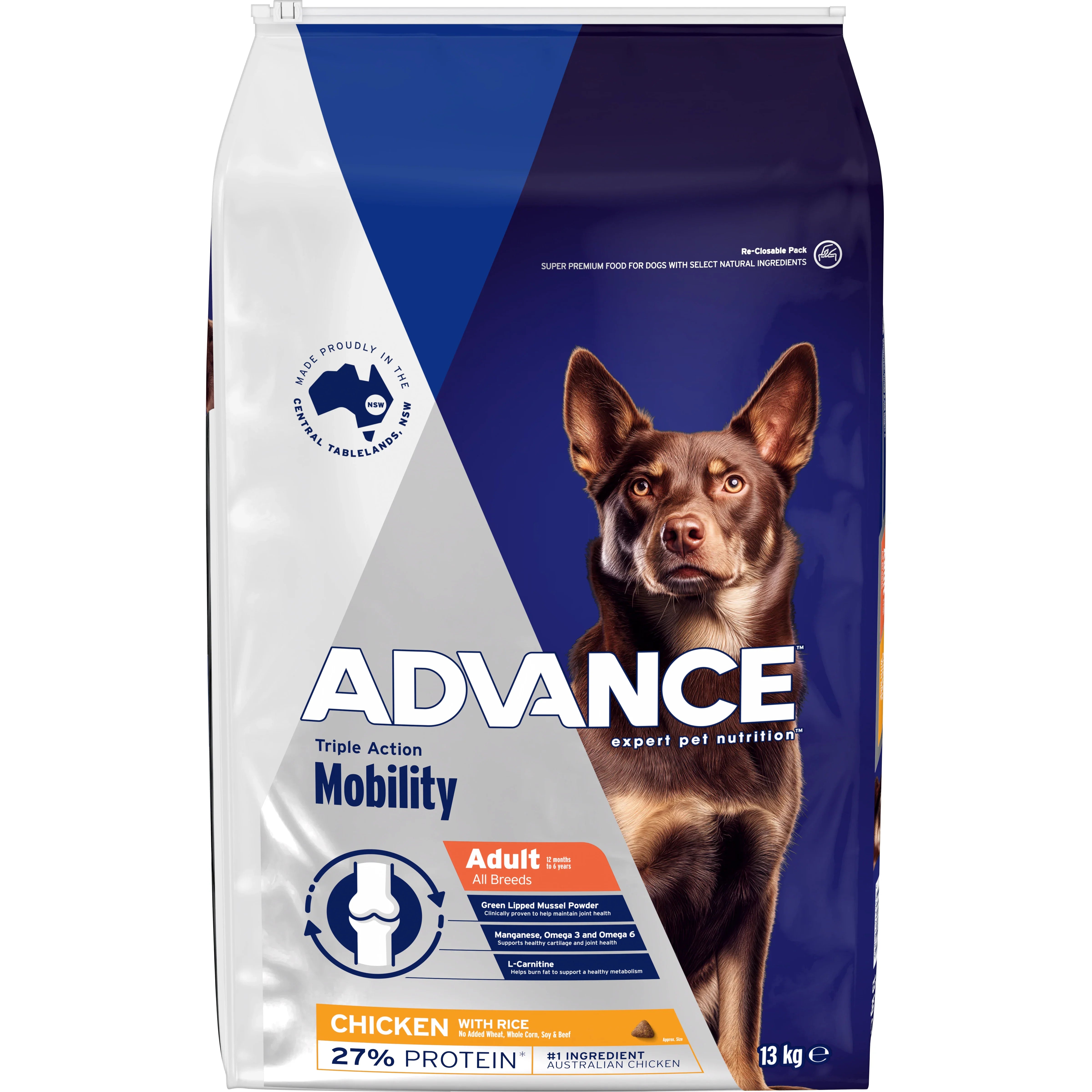 ADVANCE™ Adult Mobility Dry Dog Food Chicken & Rice