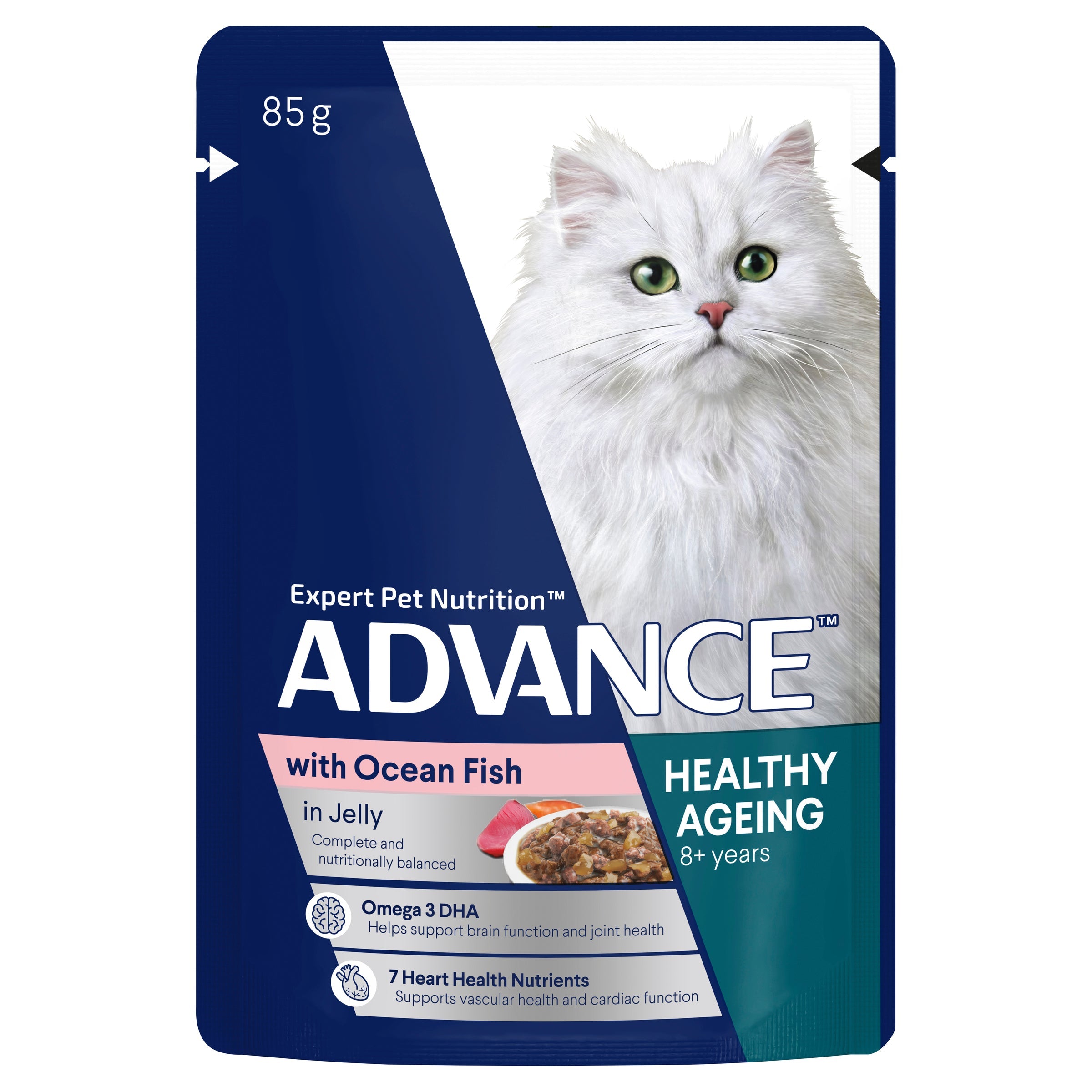ADVANCE™ Healthy Ageing Ocean Fish in Jelly Pouches
