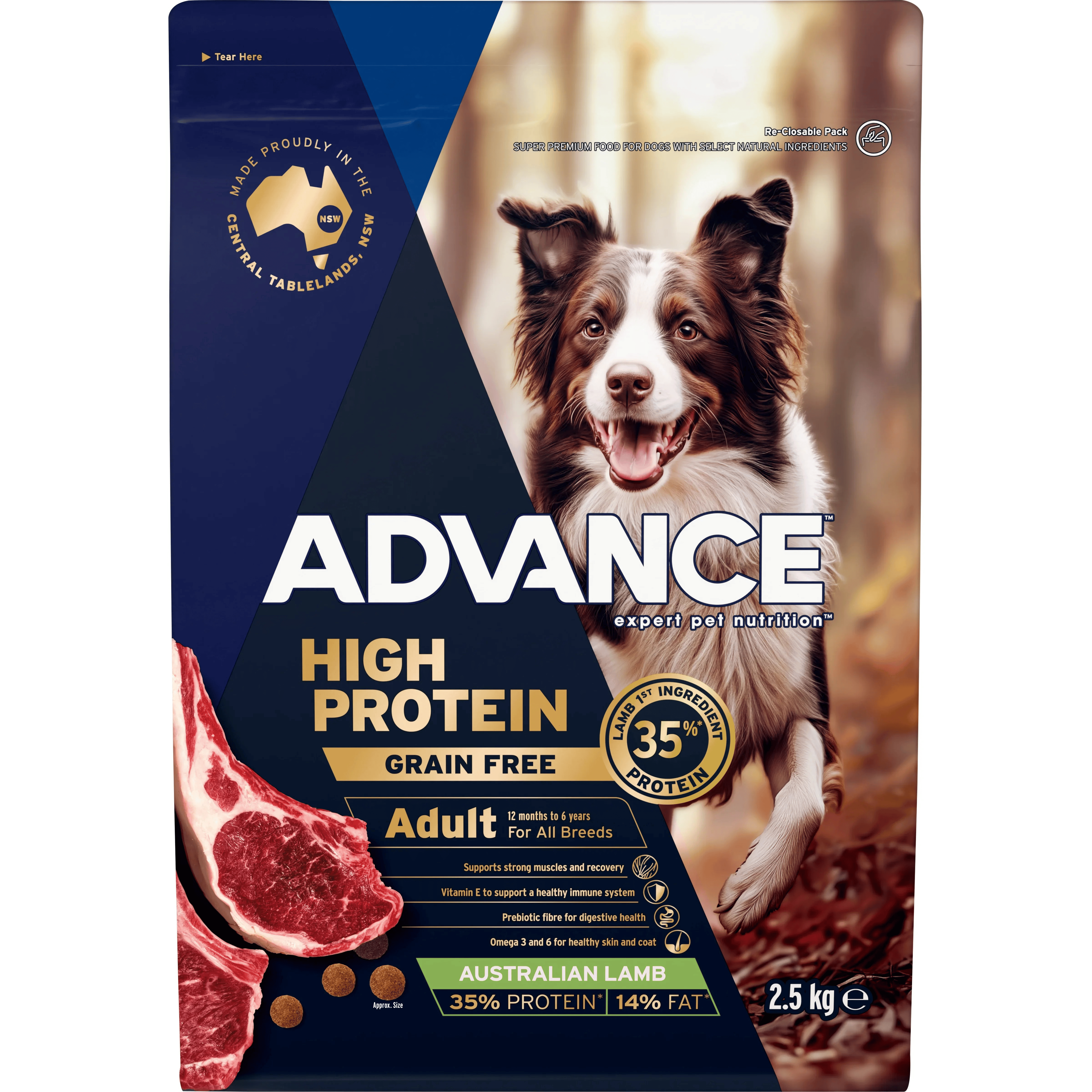 ADVANCE™ Adult High-Protein Grain-Free Dry Dog Food Lamb