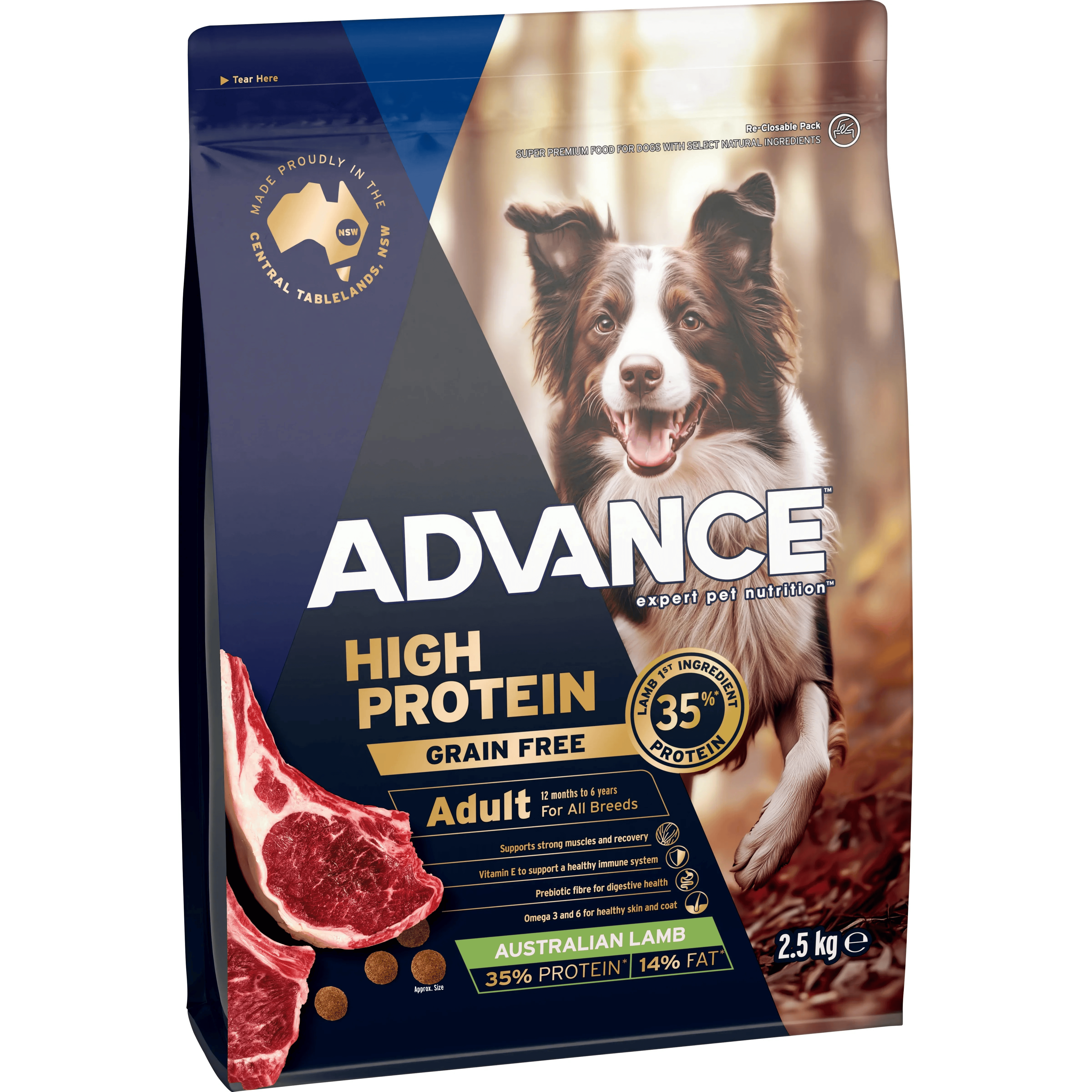 ADVANCE™ Adult High-Protein Grain-Free Dry Dog Food Lamb