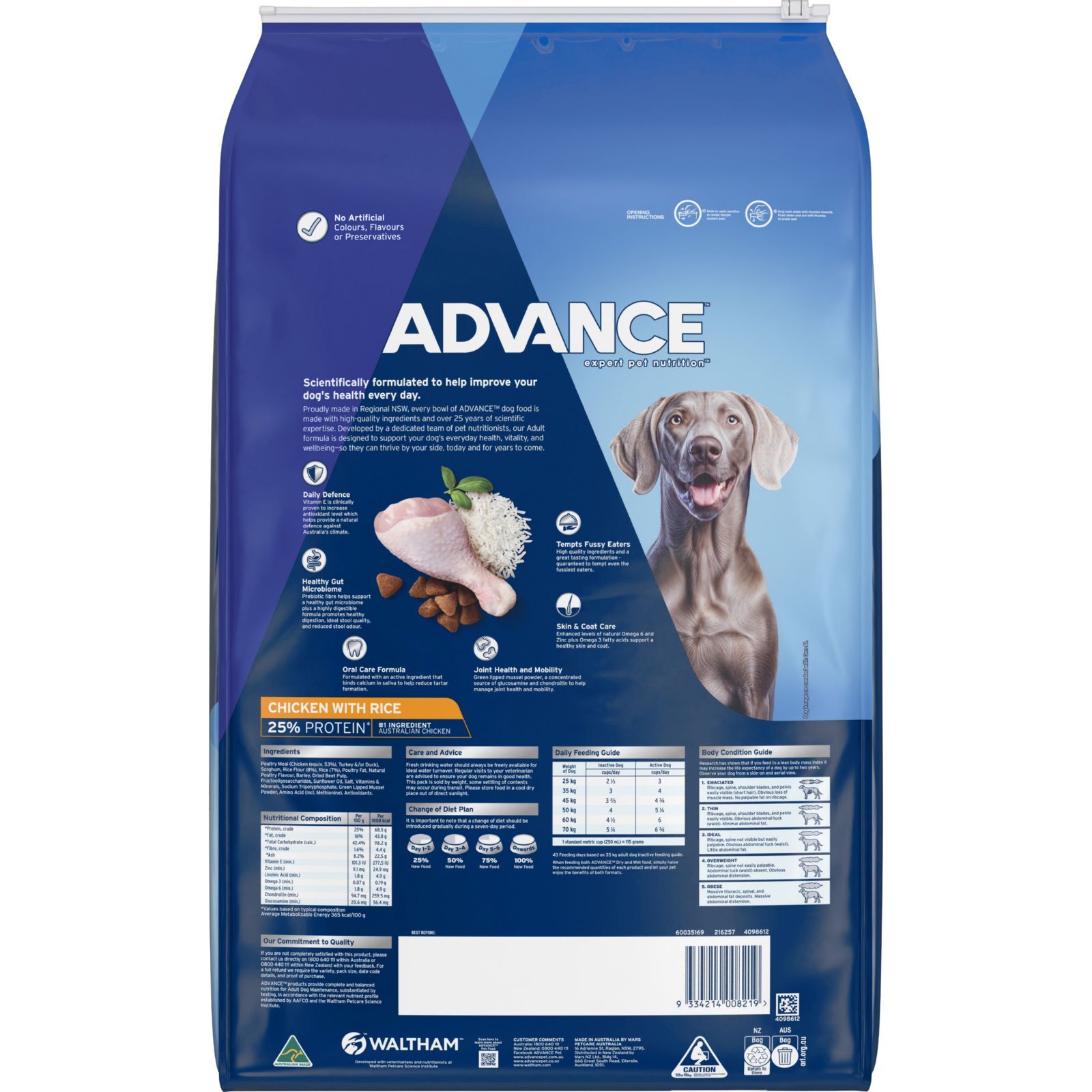 ADVANCE™ Adult Large Breed Chicken with Rice