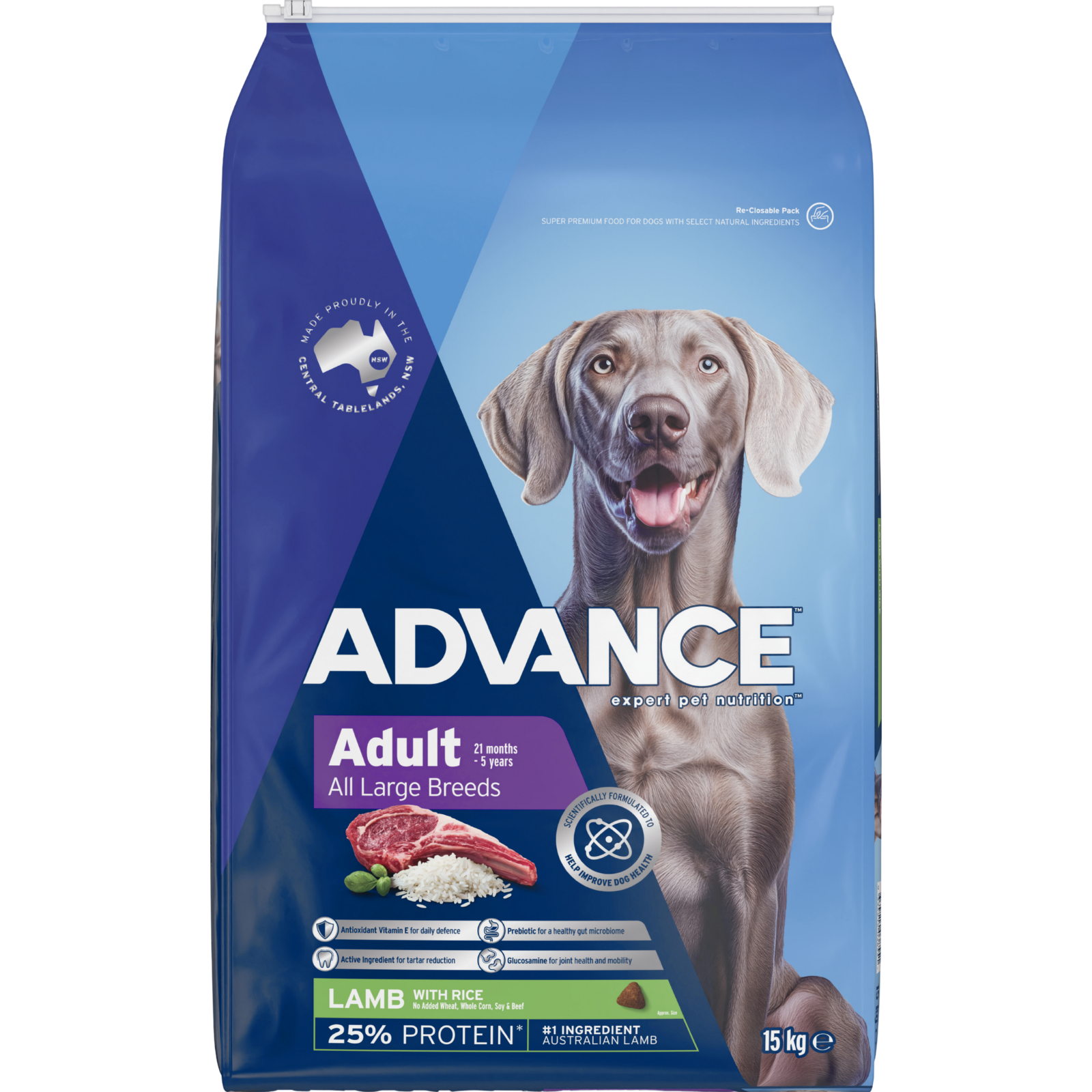 ADVANCE™ Adult Large Breed Lamb with Rice