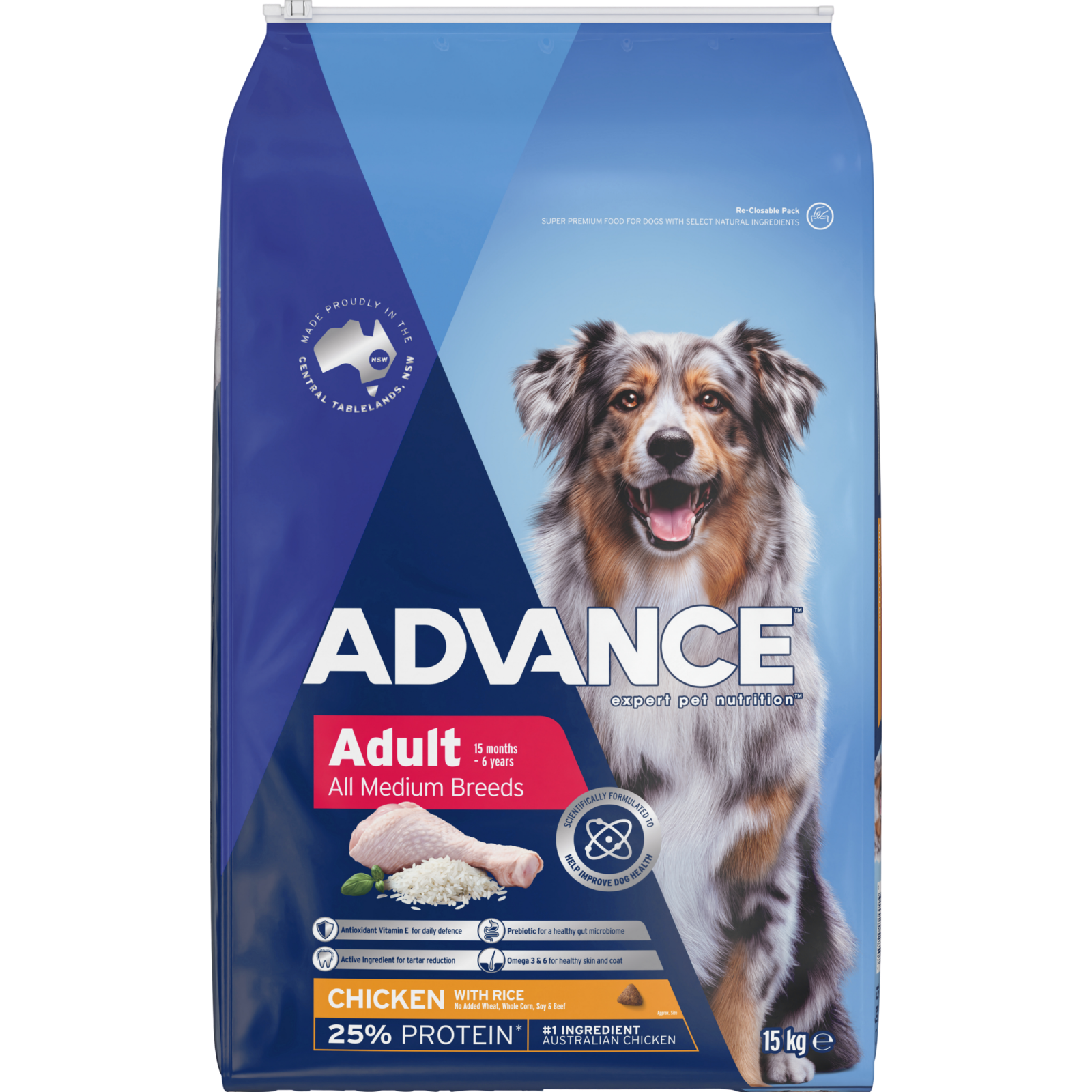 ADVANCE™ Adult Medium Breed Chicken with Rice