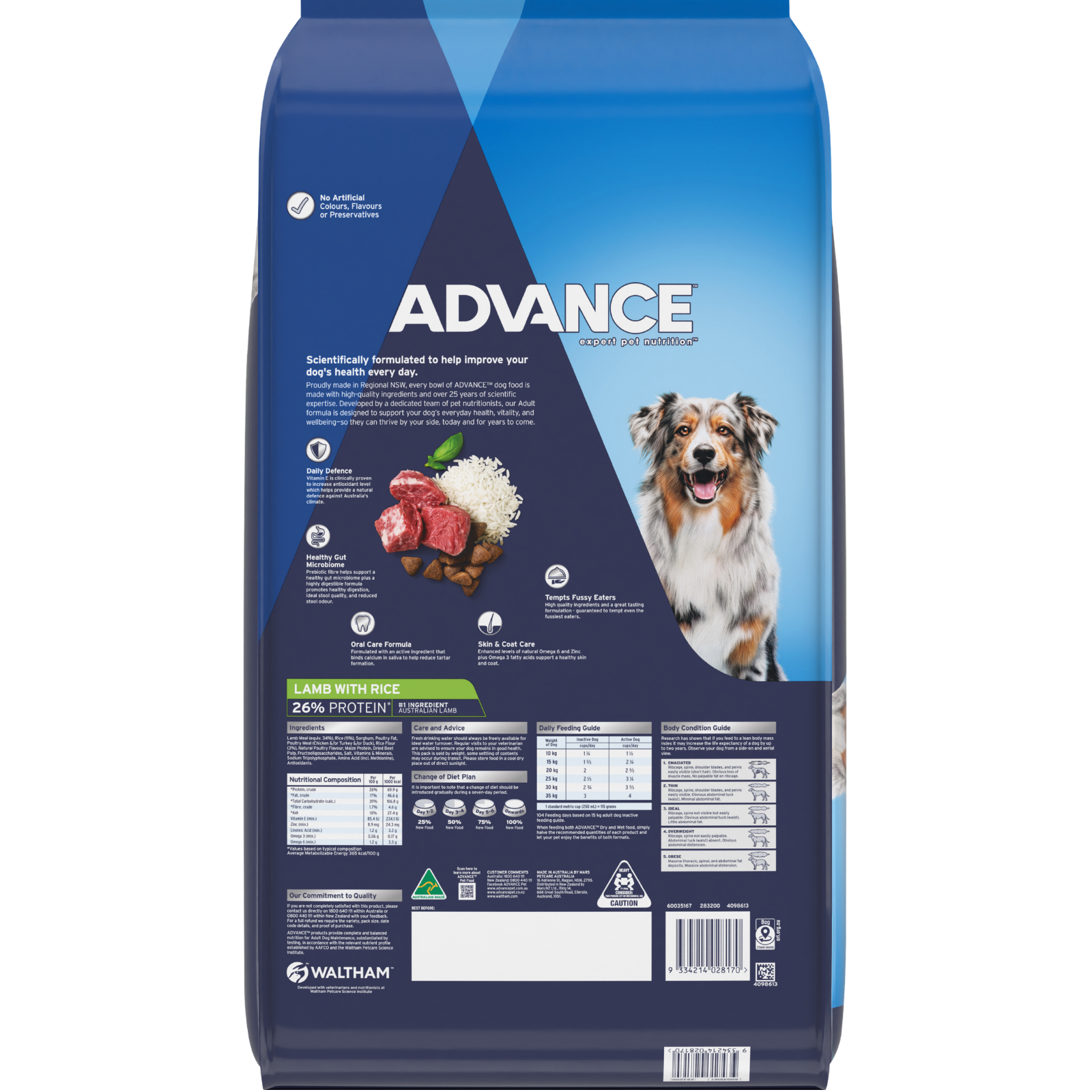 ADVANCE™ Adult Medium Breed Lamb with Rice