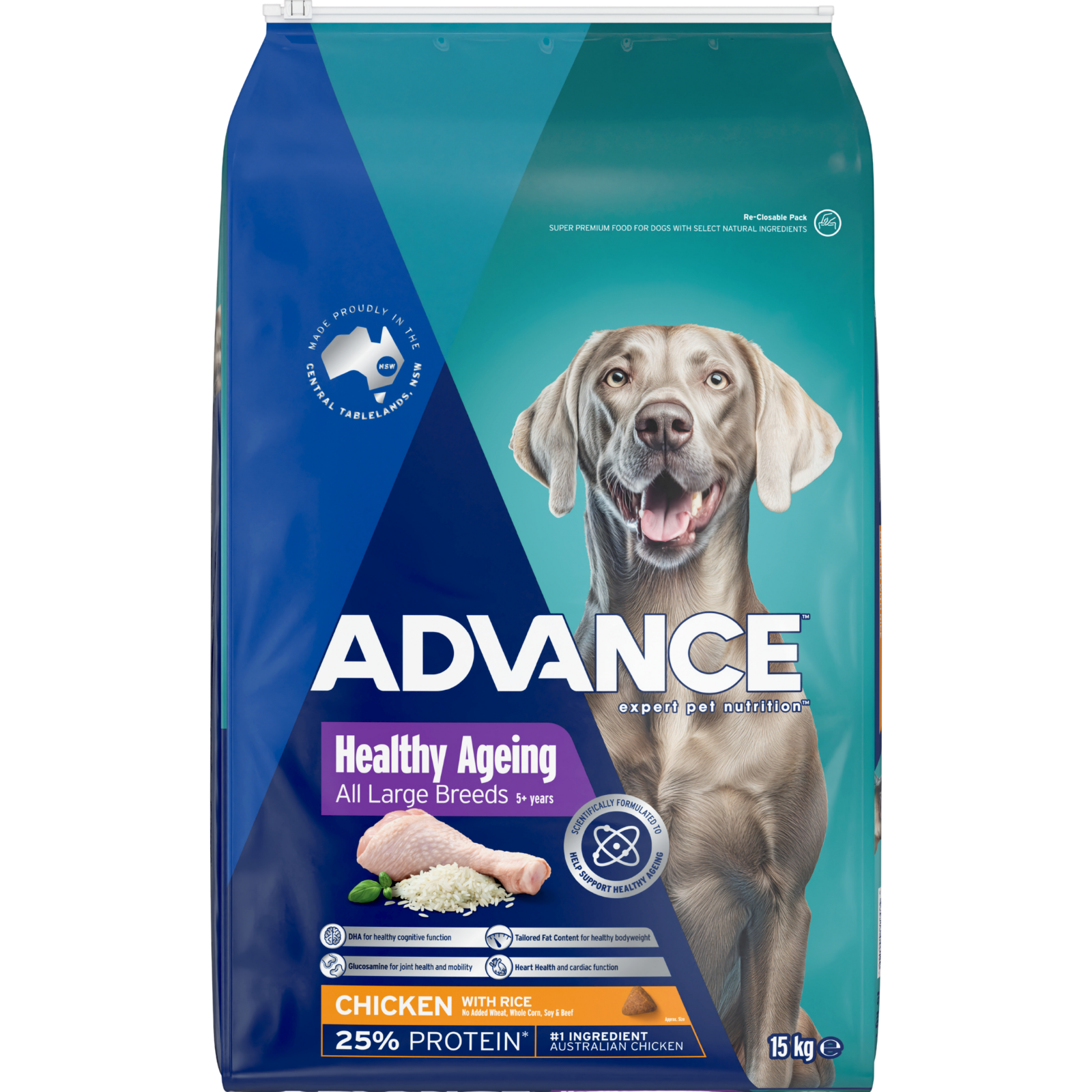 ADVANCE™ Healthy Ageing Large Breed Chicken with Rice