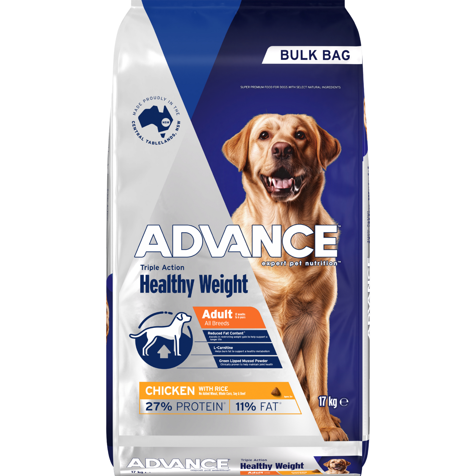 ADVANCE™ Adult Healthy Weight Dry Dog Food Chicken & Rice