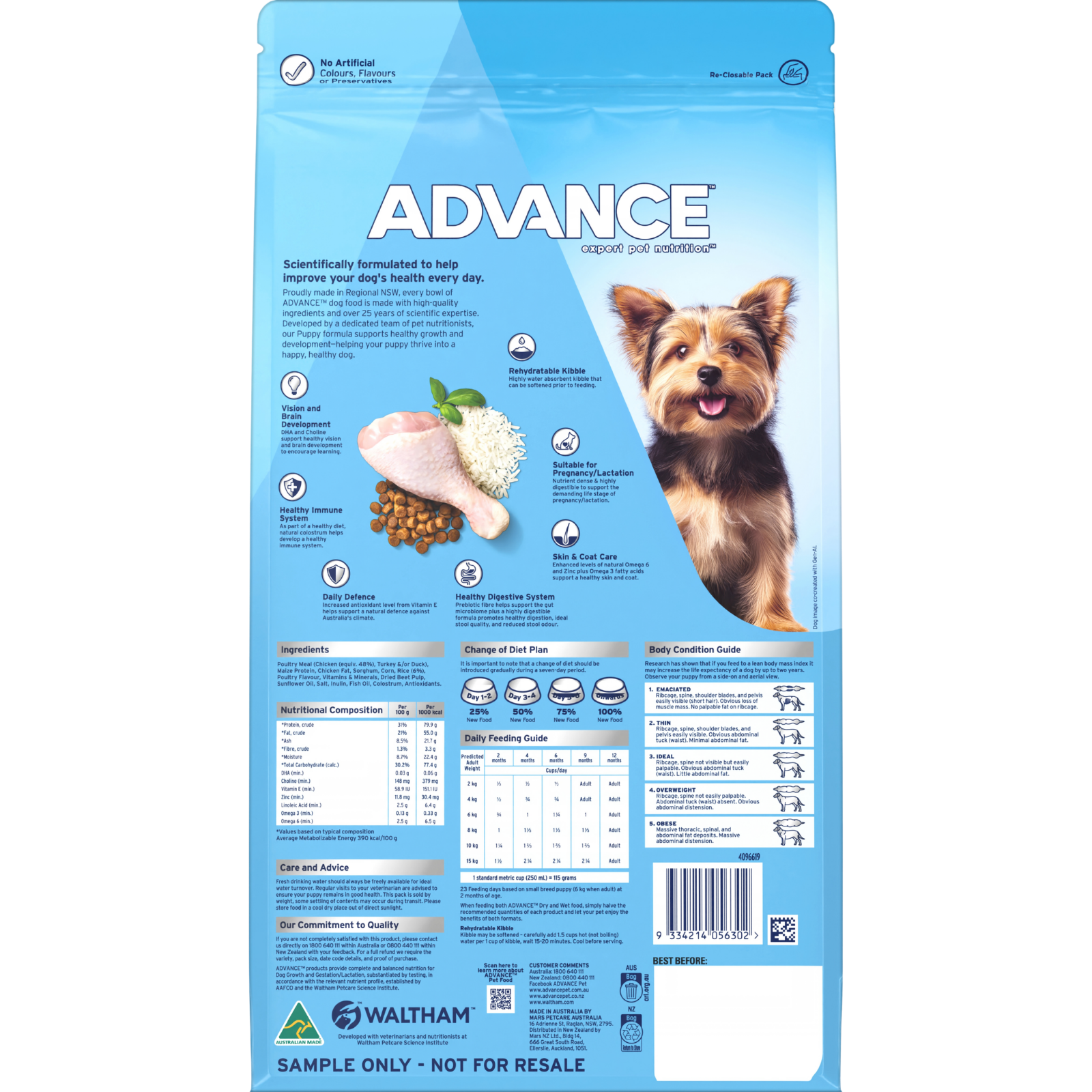 ADVANCE™ Puppy Small Breed Chicken with Rice