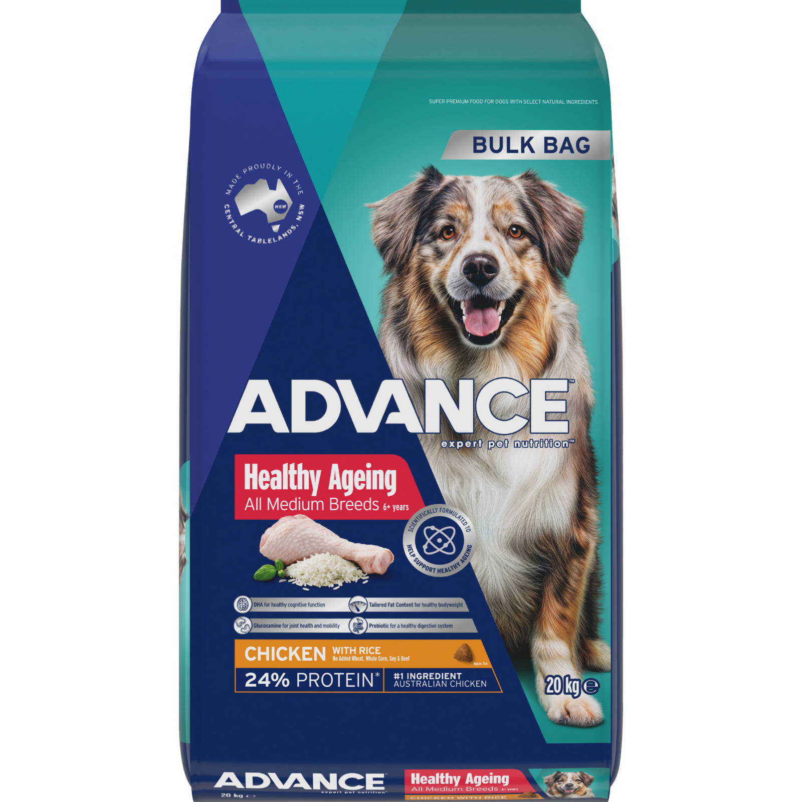 ADVANCE™ Healthy Ageing Medium Breed Chicken with Rice