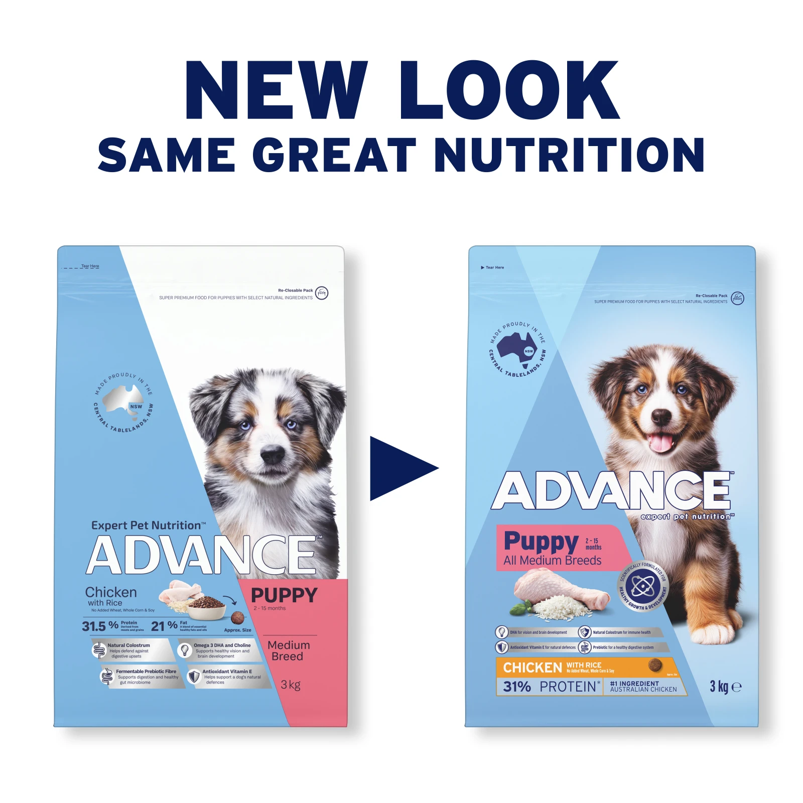 ADVANCE™ Puppy Medium Breed Chicken with Rice