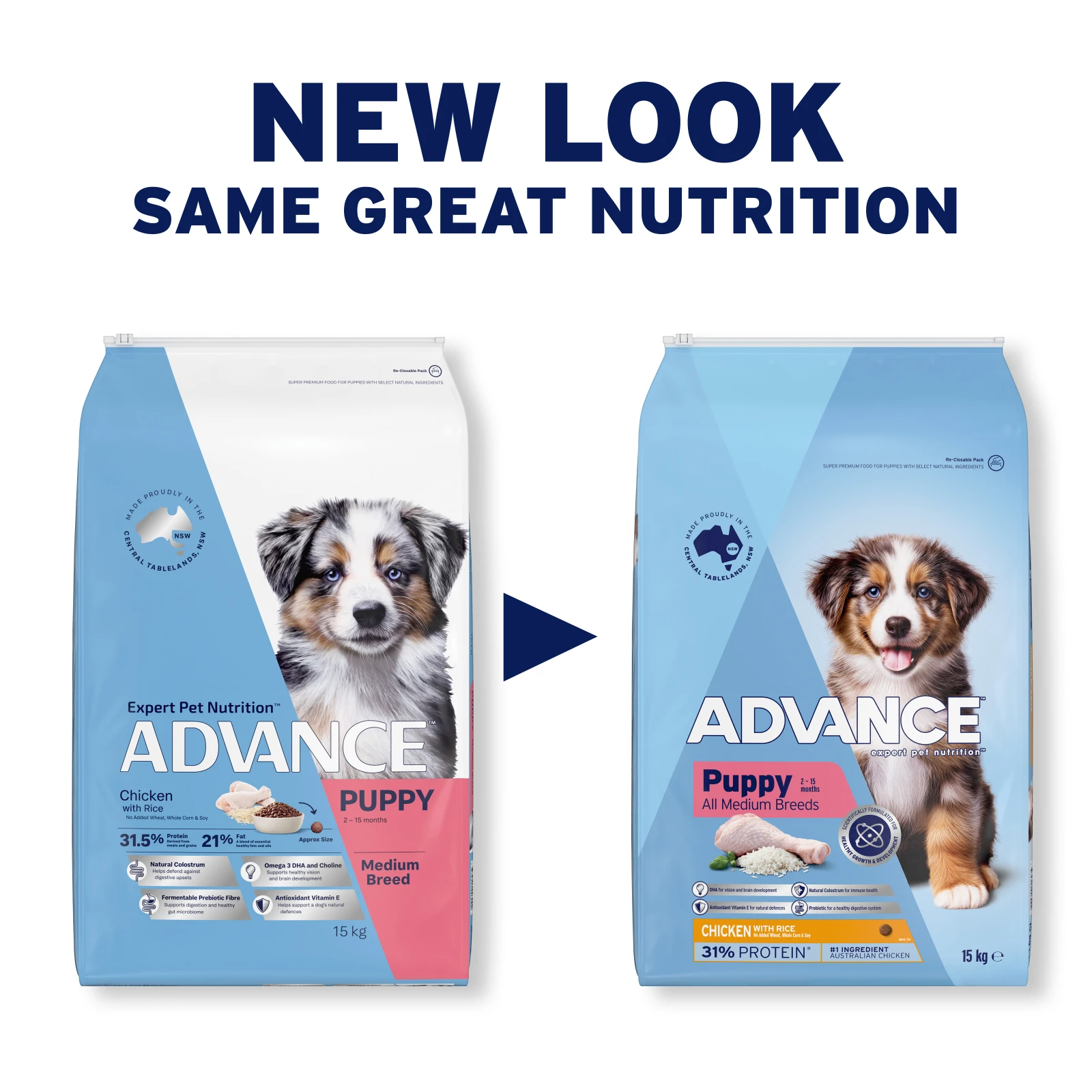ADVANCE™ Puppy Medium Breed Chicken with Rice