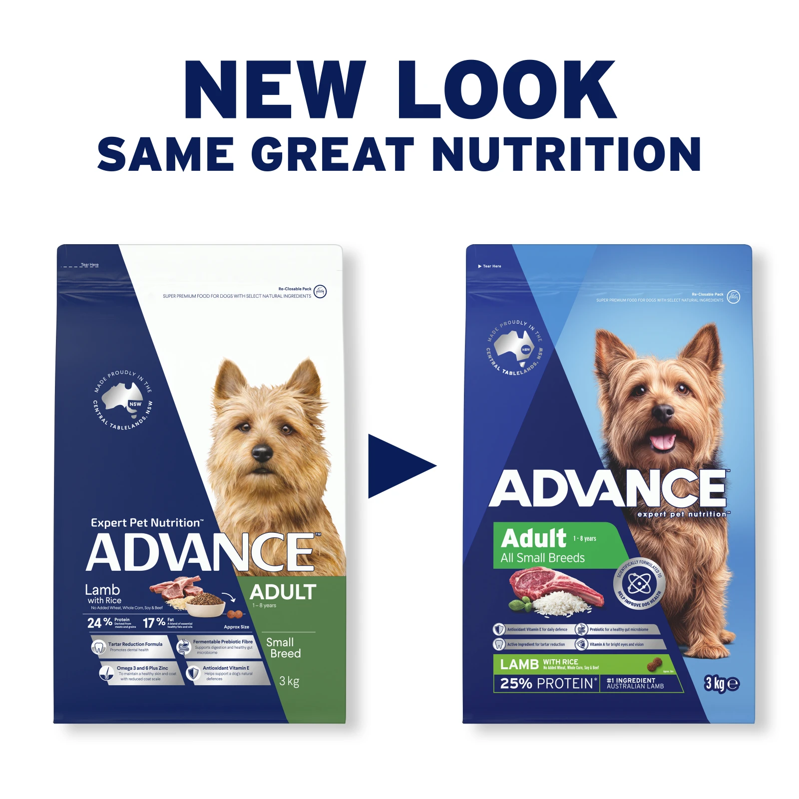 ADVANCE™ Adult Small Breed Lamb with Rice