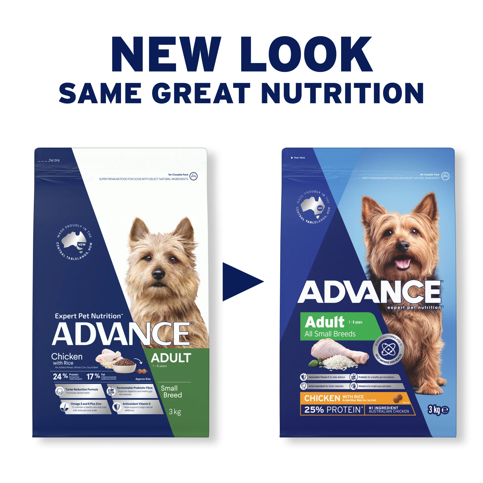 ADVANCE™ Adult Small Breed Chicken with Rice