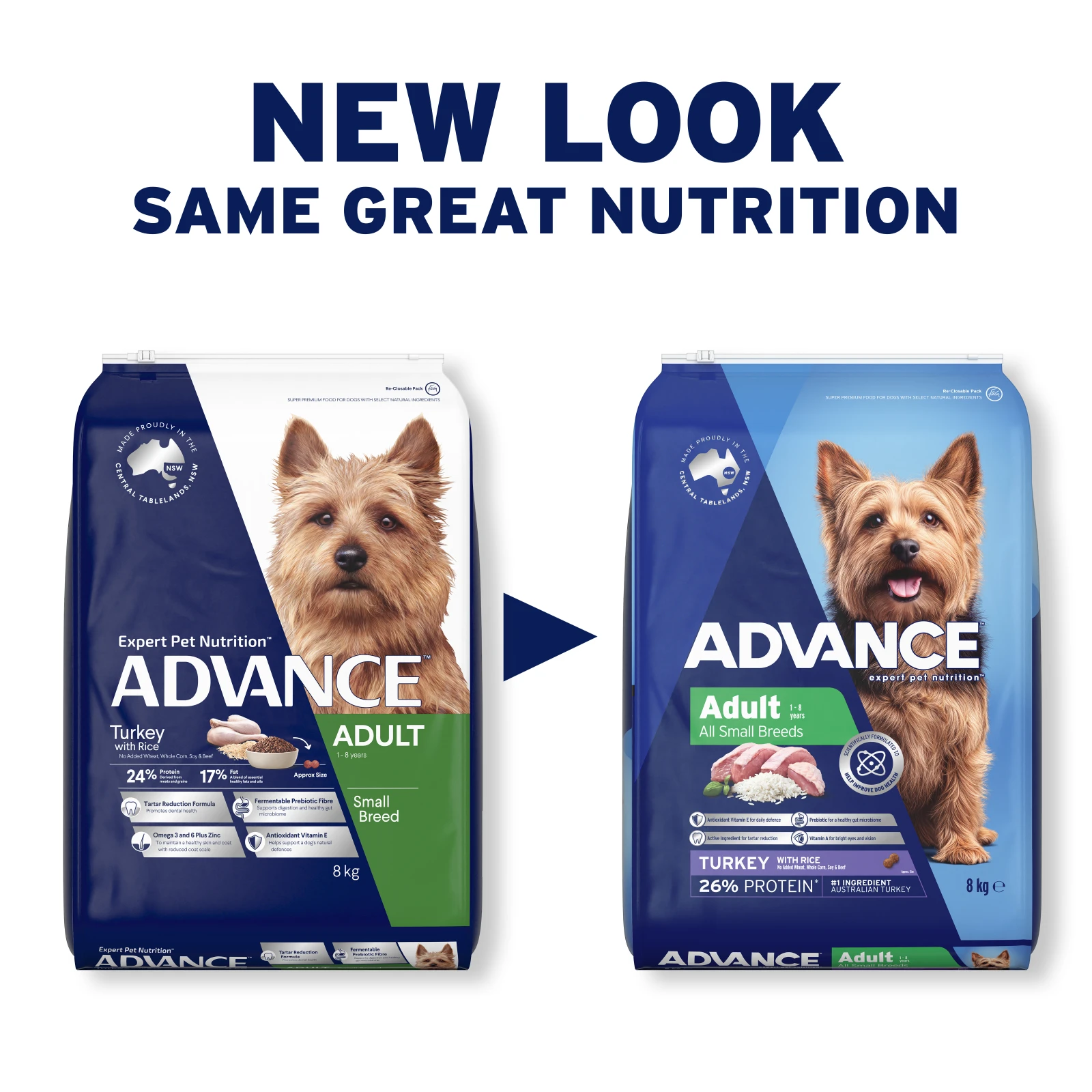 ADVANCE™ Adult Small Breed Turkey with Rice