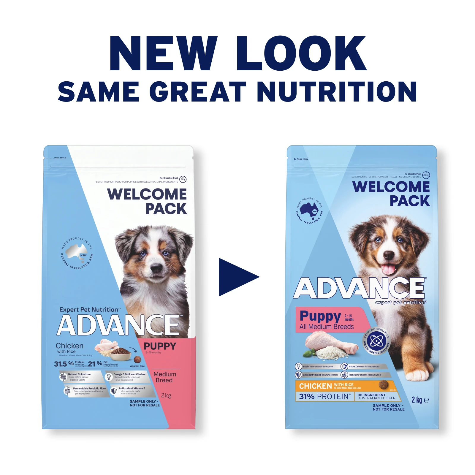 ADVANCE™ Puppy Medium Breed Chicken with Rice